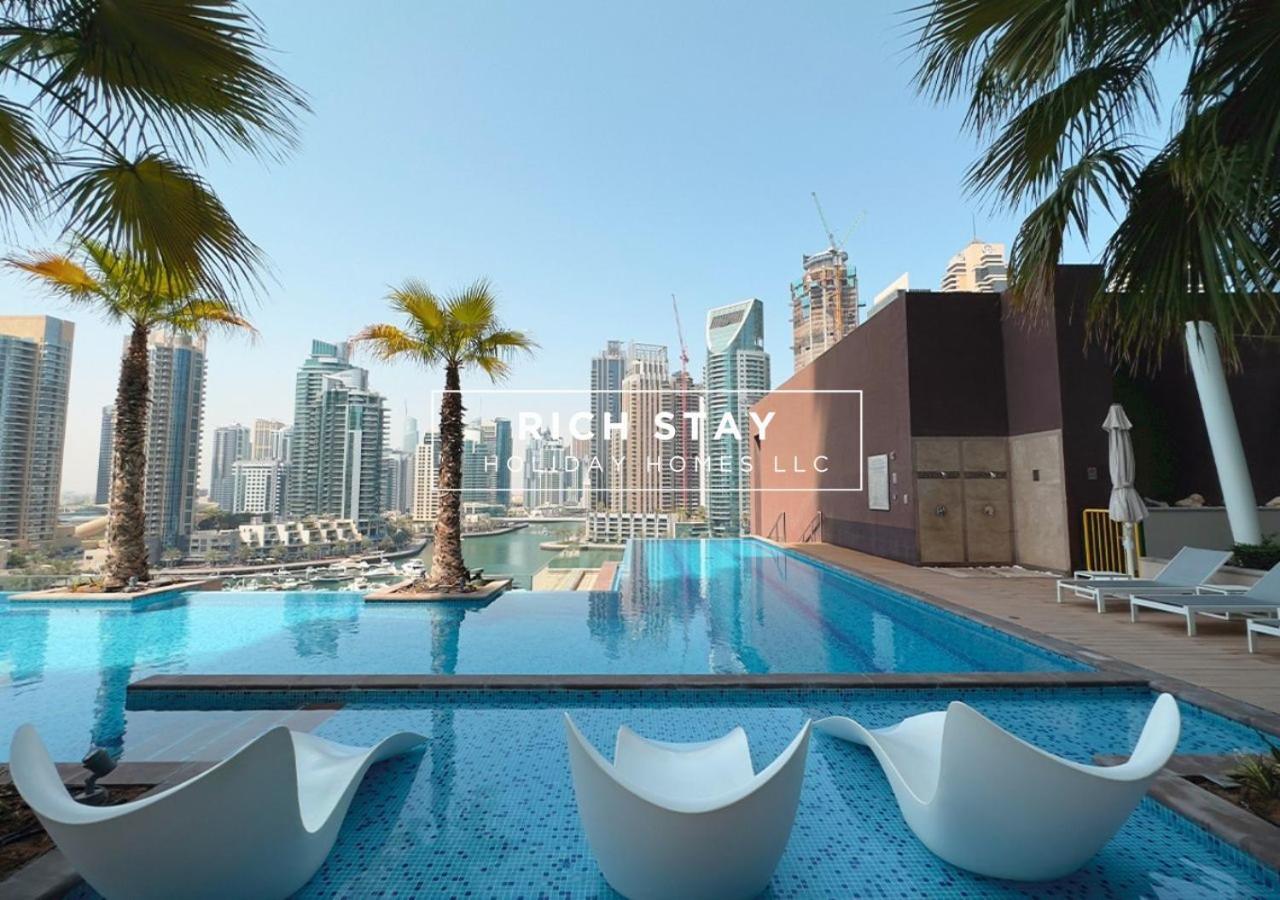 Phenomenal 1Br In Marina Gate 2,Full Marina View Apartman Dubaj Kültér fotó